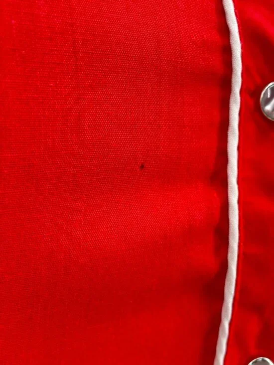 Vintage Red Western Pearl Snap Shirt Smile Pockets Rodeo Cowboycore M - Picture 9 of 9